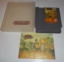 Vintage Original Nintendo Nes 1988 Operation Wolf Video Game &amp; Manual Taito - £11.38 GBP