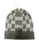 Michael Kors Reversible Women&#39;s Knit Beanie Black Authentic Hat 537988C ... - $475.75 MXN