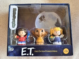 Little People Collector Set E.T. Extra Terrestrial 3Pc Fisher Price Figures New - £25.08 GBP