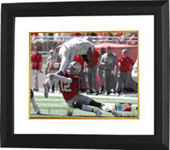 Denzel Ward signed Ohio State Buckeyes NCAA 8x10 Photo Custom Framing #12- JSA ( - £85.87 GBP