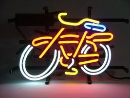 New Fat Tire Bicycle Bike Beer Neon Sign 24&quot;x20&quot; Ship - £200.45 GBP