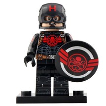 Captain America (Hydra) Marvel Universe Custom Minifigure Gift For Kids - £2.39 GBP