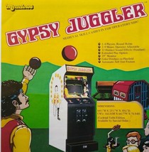 Gypsy Juggler Arcade Flyer Original Retro Vintage Video Game Art Print M... - £15.18 GBP