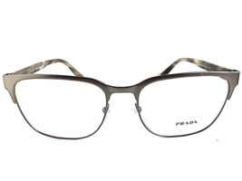 New PRADA VPR 5U7 56mm Silver Men&#39;s Eyeglasses Frame #5,7 - $189.99