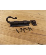 IRON FLAT SLIDING LOCK CABINET DOOR CUPBOARD DEAD BOLT SLIDE LATCH BARN ... - $280.86 MXN