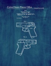 Pistol Patent Print - Midnight Blue - £6.34 GBP+
