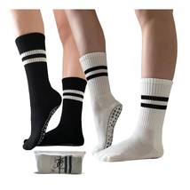 Yoga Socks With Grips For Women, Non Slip Grip Socks For Yoga, Pilates, ... - £18.03 GBP