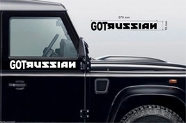 For 1Pair/2Pcs Got Russian Stickers Drift Jdm Dub Vw Euro Novelty Funny Car Viny - £86.57 GBP