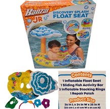 Banza Jr Discovery Splash Inflatable Pool Float Seat (Ages 9 to 24 Mos.)... - $184.34 MXN