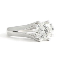 Authenticity Guarantee 
EGL Split Shank Round Solitaire Diamond Engageme... - £4,894.54 GBP