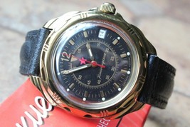 Vostok Komandirsky Russian Military Wrist Watch # 219399 NEW - £56.08 GBP+