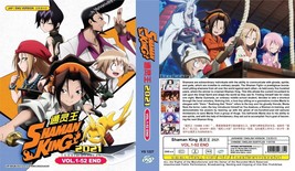 Dvd Anime~Doppiato In Inglese~Shaman King 2021(1-52Fine)Tutte Le... - £21.06 GBP