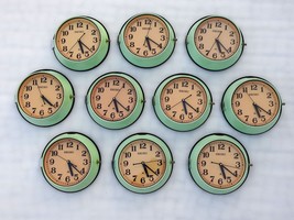 Lotto di 10 orologi da parete vintage Seiko marittimi per navi nautiche... - £811.65 GBP