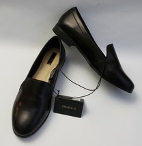 Forever 21 Shoes Flats Black Ballet Loafers NWT Womens Size US 8 EU 38 - £18.68 GBP