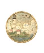 Spoontiques Lighthouse Stepping Stone or Wall Plaque Sign 10&quot; Round - $7.95