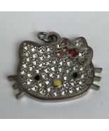 Lovely Cute Bow Hello kitty Crystal Necklace Pendant Girl&#39;s Fashion Jewe... - $12.29 CAD