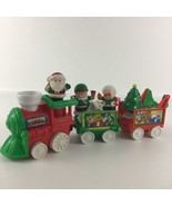 Fisher Price Little People Musical Christmas Train Holiday Santa Elf Vin... - £62.02 GBP