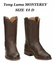 Tony Lama Monterey Men&#39;s Western Round Toe Cowboy Boots 11D (EP3551) - Bnib - £158.75 GBP