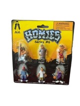 HOMIES - Series 6 - Santos-Puppet-Papi Chulo-Mad Bomber-Lizard-Gangsta Hoopa - £23.62 GBP