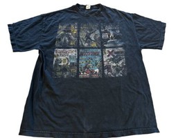 Marvel Comics 1st Appearance T-shirt Mens XL Black VTG Avengers Y2K - £15.56 GBP
