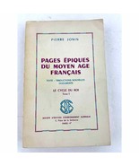 Pages Epiques du Moyen Age Francais Texte Traductions Nouvelles Document... - £8.96 GBP
