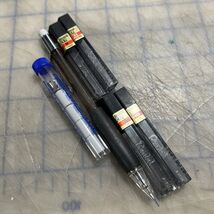 VTG PENTEL Quicker Clicker Mechanical Pencil .5mm Smoke Barrel PD345 Jap... - $8.95