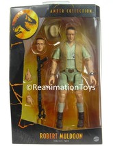 Jurassic Park The Lost World Amber Collection Robert Muldoon 6&quot; Figure Mint MIB - £40.20 GBP