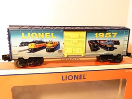 LIONEL TRAINS 29944 - 1957 ART BOXCAR -  0/027- NEW -BXD - B17 - £31.85 GBP