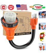 Reliable 15 Amp to 50 Amp RV Locking Adapter Cord - Heavy Duty with PVC ... - $792.51 MXN