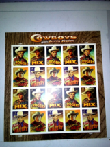 US Stamps/Postage/Sheets Sc #4449a Cowboys Silver Screen MNH F-VF OG FV $8.80 - £9.47 GBP