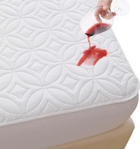 Waterproof Mattress Protector Matress Pad Noiseless Quilted Fitted Deep ... - $42.70+
