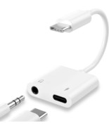 USB C to 3.5mm - 2 in 1 Type C to Aux Audio Jack with Fast Charging Port... - €10,45 EUR