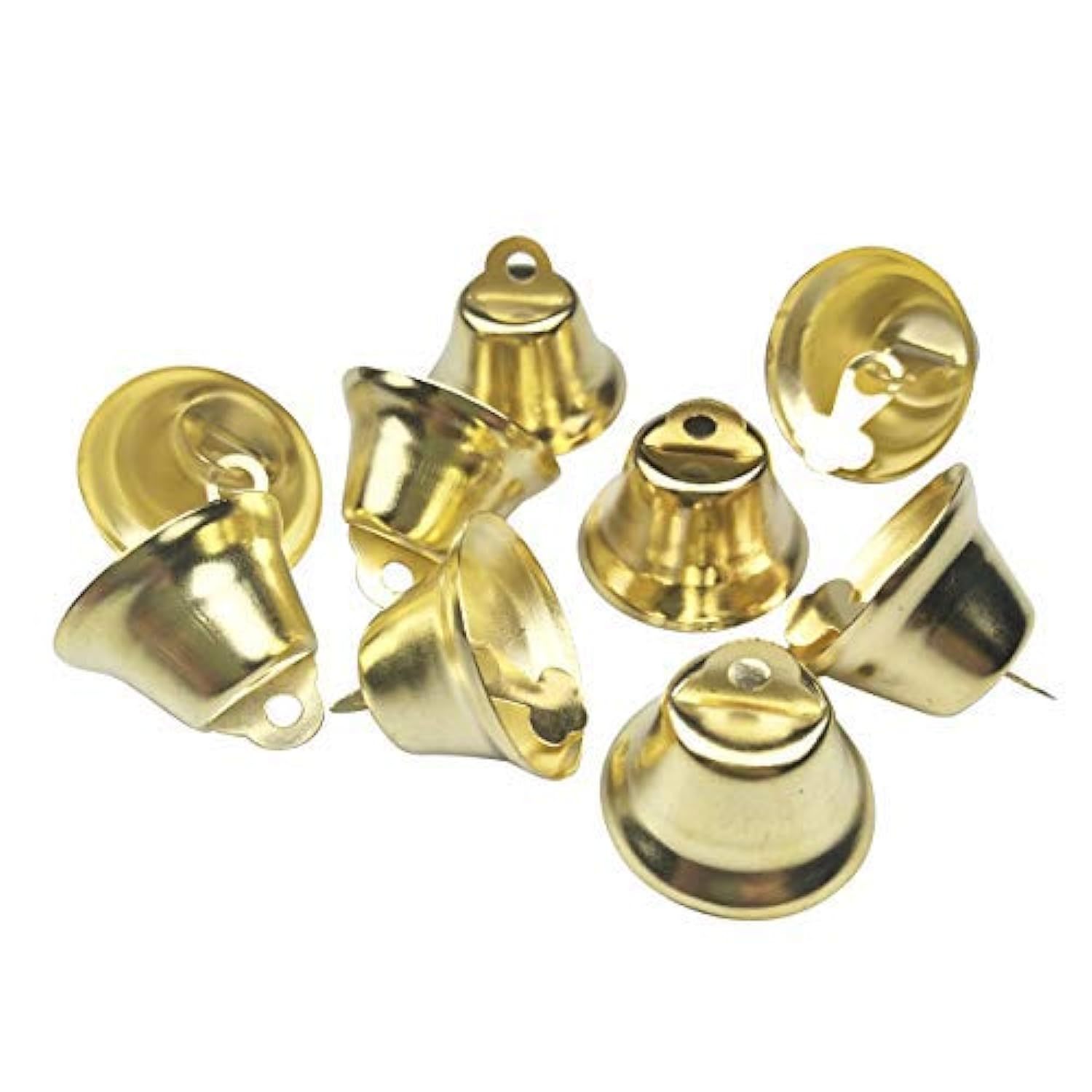 Primary image for 60Pcs 26Mm/1Inch Gold Bells Mini Liberty Bells For Crafts Favor Decorating And M