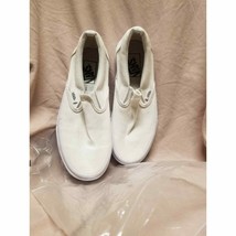 Vans Off The Wall Old Skool Low Slip On Shoes Men 6  Womens Size7.5 Whit... - $19.80