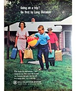 BELL TELEPHONE SYSTEM - Picnic Family Fun - 1964 Vintage Print Ad - $219.24 MXN