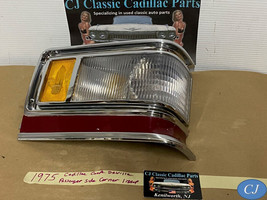 OEM 75 Cadillac Deville RIGHT PASSENGER SIDE TURN SIGNAL PARK CORNER LIG... - $98.99