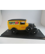 Coca-Cola 1:18 MotorCity 1931 Delivery Truck Yellow Ford Model A - £50.60 GBP
