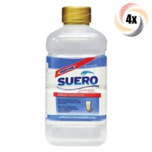 4x Bottles Suero Repone Horchata Flavor Electrolyte Solution With Zinc | 33.8oz - £27.05 GBP