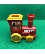 Peanuts Snoopy Express Train Locomotive Aviva Vintage 1972 - Excellent C... - $33.22 CAD