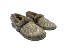 Skechers Women's Cozy Campfire Slumber party Indoor Outdoor Slipper Taup... - $47.49