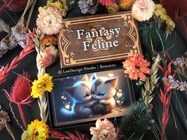 The Fantasy Feline Tarot Deck - FIT Version - £35.77 GBP