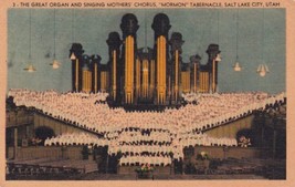 Great Organ Singing Mothers Chorus Mormon Tabernacle Salt Lake City Post... - $2.99