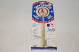 Vintage 1986 OraCare MLB Baseball New St Louis Cardinals Toothbrush &amp; Holder NIP - £11.65 GBP