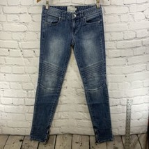 Ed Hardy Blue Jeans Sz 27 Skinny Faded - $29.69