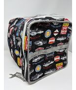 Artisan Made Quilted Cube Zipper Storage Bag Automotive Theme NEW - $1,035.94 MXN