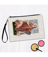 Saint Anthony of Egypt Santo Antão San Antonio Abad : Gift Makeup Bag C... - £9.48 GBP+