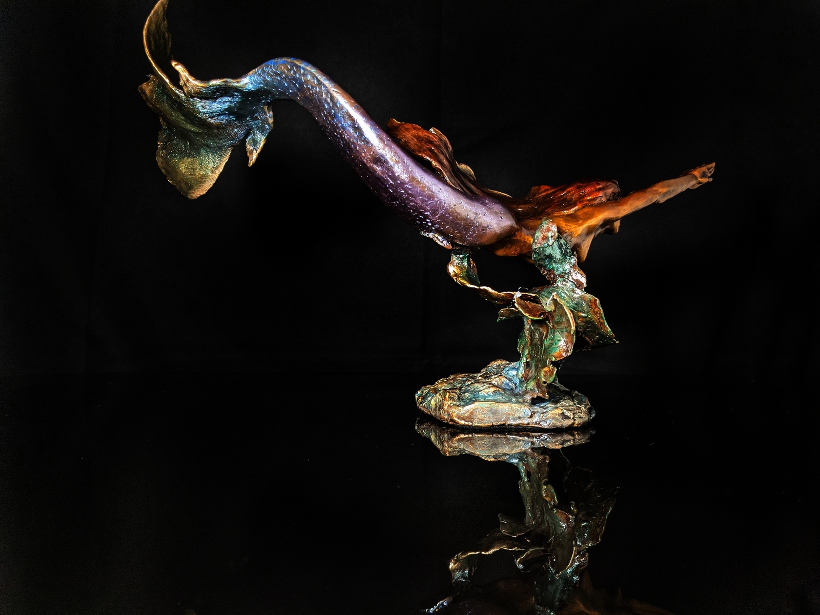 Mark Hopkins Bronze Mermaid  Item image 4