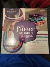 The Finger Crochet Kit Wearble Art Born of Crafty Hands, By Craft Tastic- NEW - £14.08 GBP