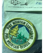 Vtg Pine Mountain Campground Georgia Patch Collectible Travel Souvenir - $6.86