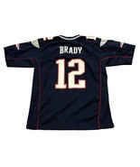 Nike New England Patriots Tom Brady #12 Blue NFL Football Jersey Youth L... - $455.58 MXN